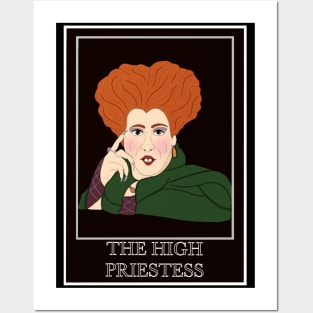 Winnifred Sanderson - The High Priestess Tarot Card Posters and Art